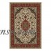 Well Woven Barclay Medallion Kashan Traditional Area/Oval/Round Rug   555628979